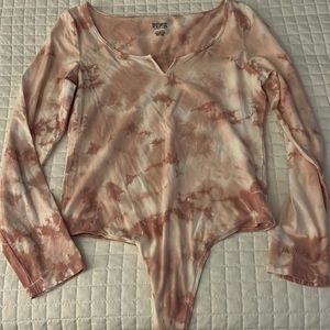PINK Victoria’s Secret Tie-dye Bodysuit
